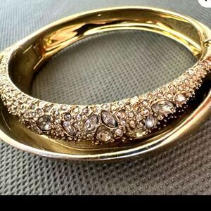 Alexis Bittar Gold Crystal Bracelet